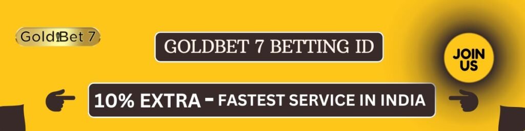 Goldbet7 Exchange Betting ID
